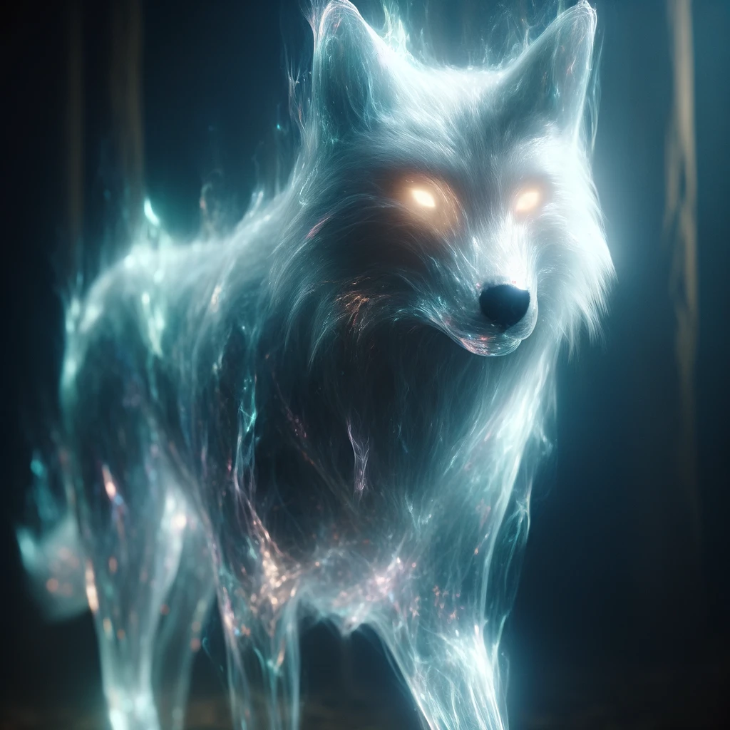 spectral wolf