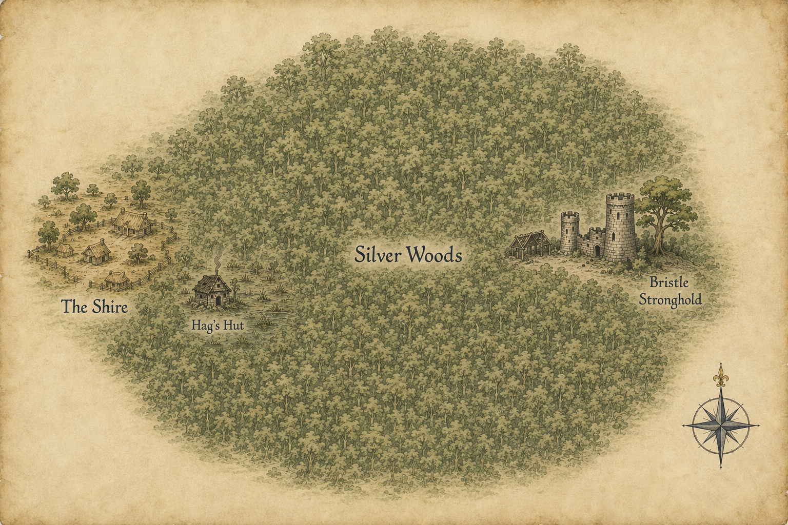 The Fortress in the Forest: A One-Shot Adventure